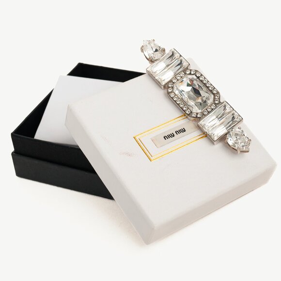 Miu Miu AW/20 Crystal Brooch - Picture 6 of 6